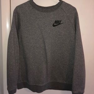 Gray Nike Crewneck